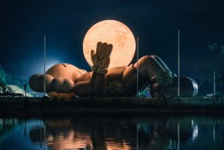 'KAWS:HOLIDAY' Shanghai Embraces the North Bund Moon