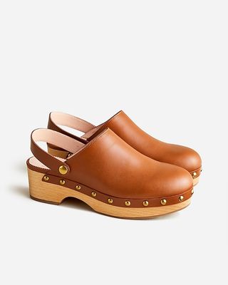 Convertible Leather Clogs