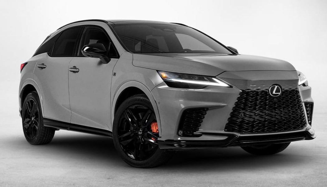 Lexus Launches RX 500h F Sport Black Line Special Edition