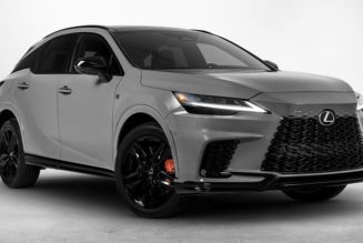 Lexus Launches RX 500h F Sport Black Line Special Edition