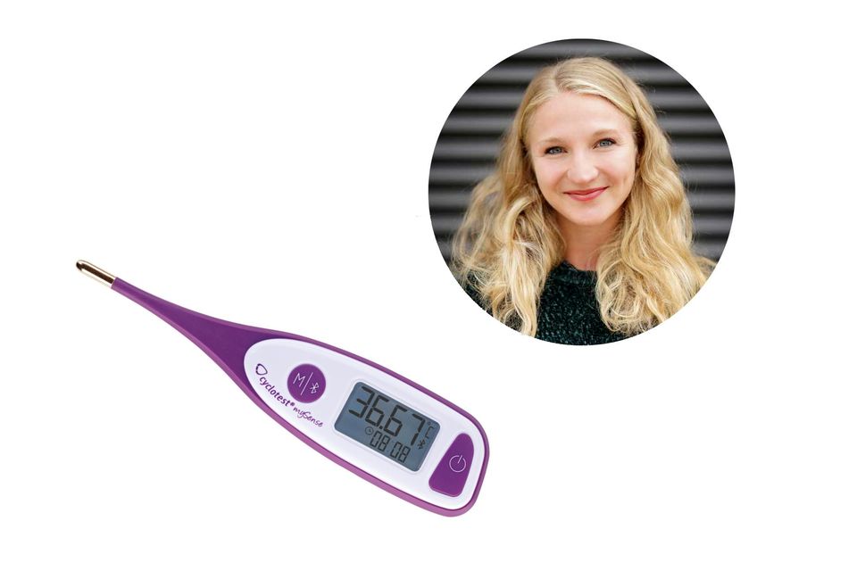 Mareike testet das cyclotest mySense Thermometer