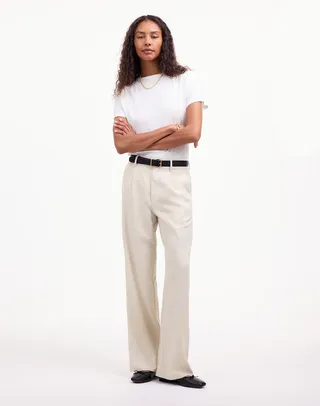 Slouchy Straight Pants