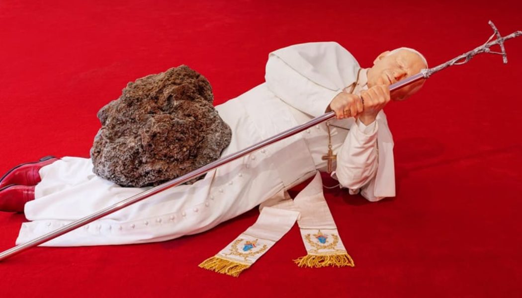 Maurizio Cattelan Challenges Power Dynamics at Moderna Museet