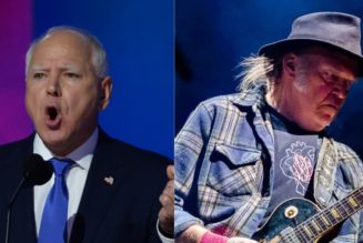 Neil Young grants Tim Walz's permission to use "Rockin’ in the Free World"