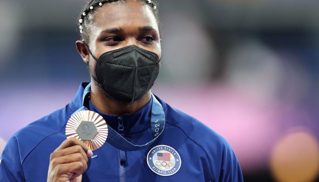 Noah Lyles Criticized For Paris Partying After COVID Spell