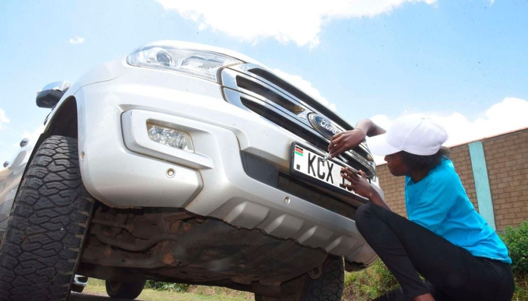 Number plate shortage hits motor vehicle industry