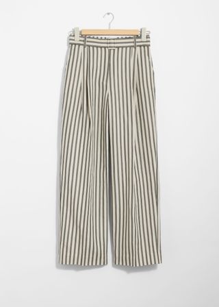 Striped Tailored Trousers