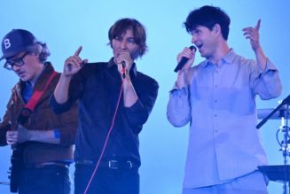 Phoenix perform with Ezra Koenig, Air at 2024 Paris Olympics closing ceremony