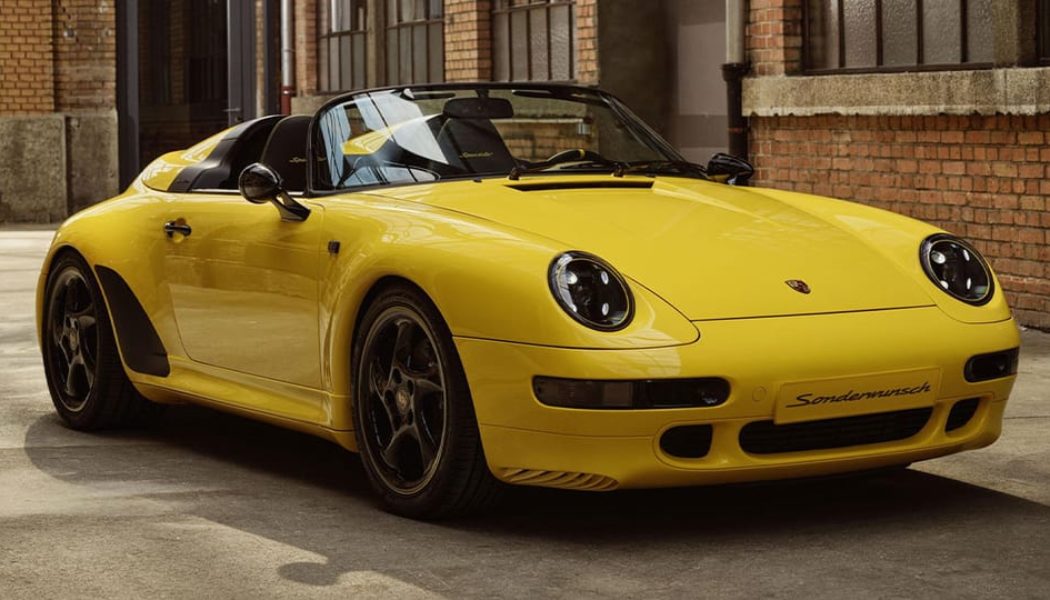 Porsche Reveals One-Off 911 Speedster During Monterey Car Week