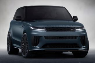 Range Rover Unveils New Sport SV Edition Two