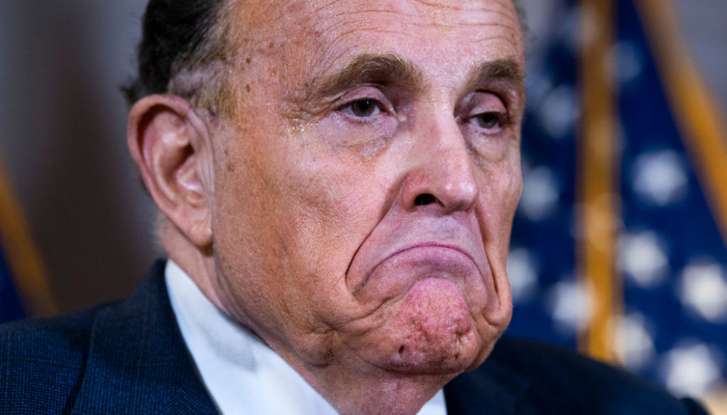 Rudy Giuliani Reaches Settlement With Georgia Election Workers