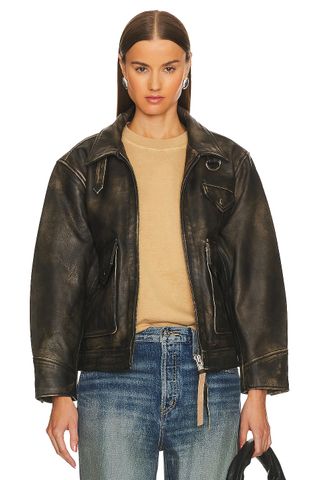 Found, Leather Pocket Jacket