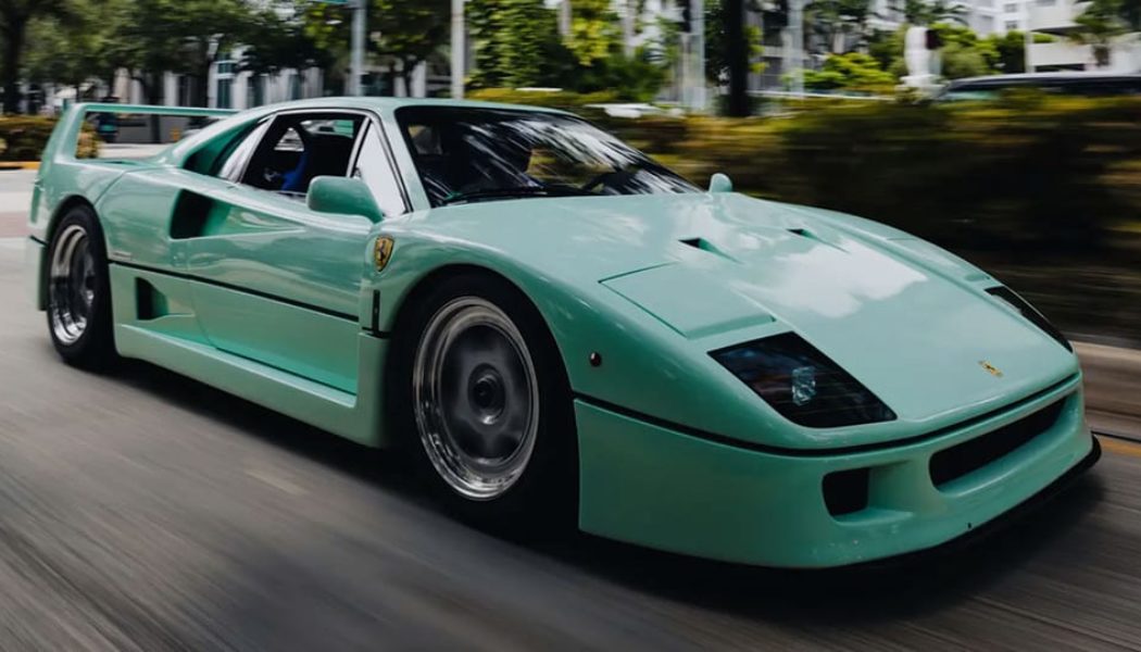 Stunning Ferrari F40 "Minty Forty" Surfaces for Auction: Estimated to Fetch $2.5M USD