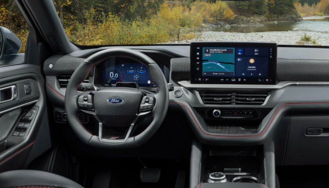 The 2025 Explorer is the first Ford to get the new Android-powered infotainment system