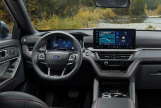 The 2025 Explorer is the first Ford to get the new Android-powered infotainment system