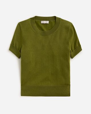 Shrunken Tencel™ Lyocell-Blend T-Shirt