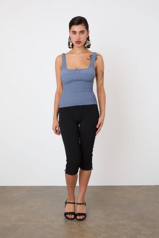 The Deba Cami, Denim Blue