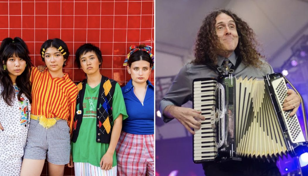 The Linda Lindas recruit "Weird Al" Yankovic for new clown-themed song "Yo Me Estreso"