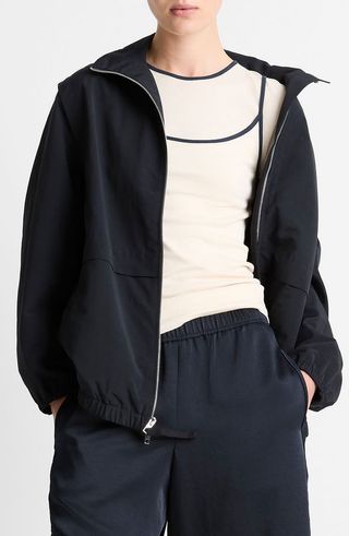 Nylon Track Jacket