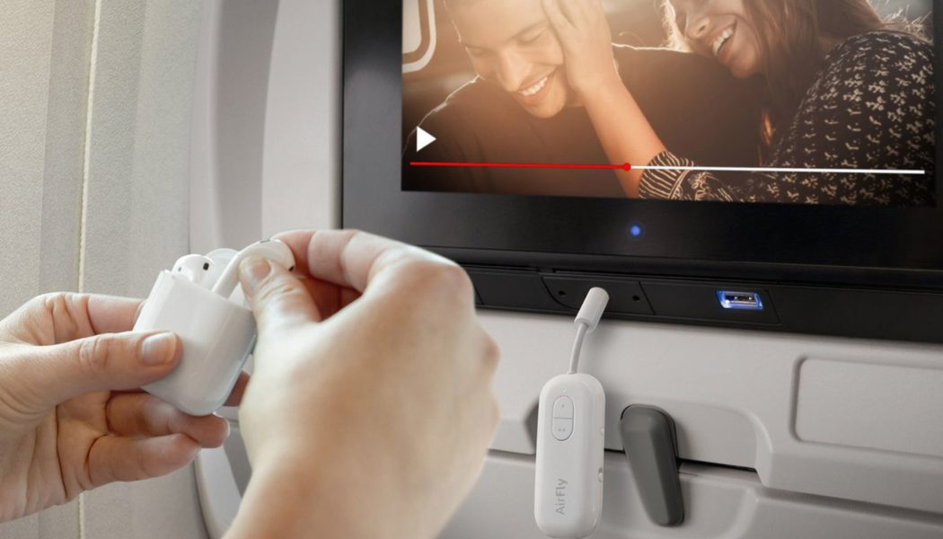 The Twelve South AirFly Duo in-flight earbud adapter is down to its best price yet