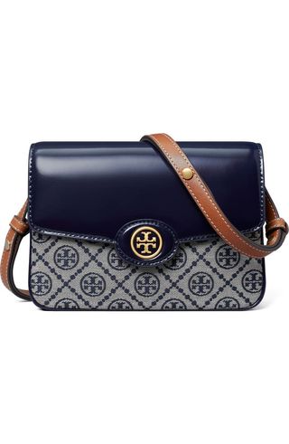 Robinson T Monogram Convertible Shoulder Bag