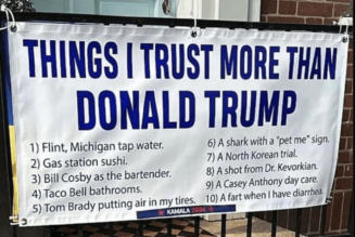 "Things I Trump More Than Donald Trump" Sign Sparks Hilarious Reactions On Social Media