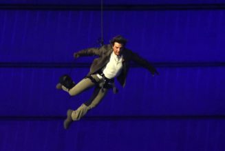 Tom Cruise rappels, skydives his way from Paris to LA for Olympic closing ceremony