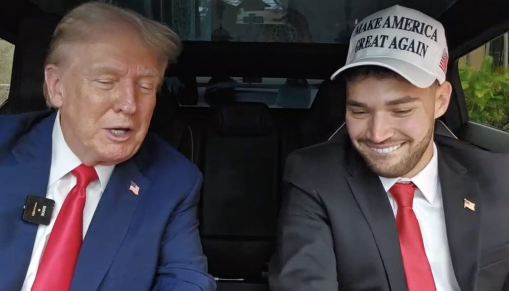 Trump appeared on a Kick livestream with Adin Ross, then things got weird