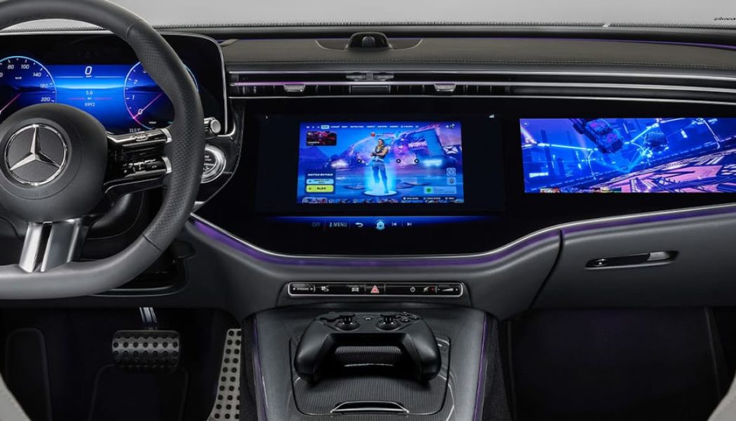 You’ll Soon Be Able To Play 'Fortnite' in Your Mercedes-Benz