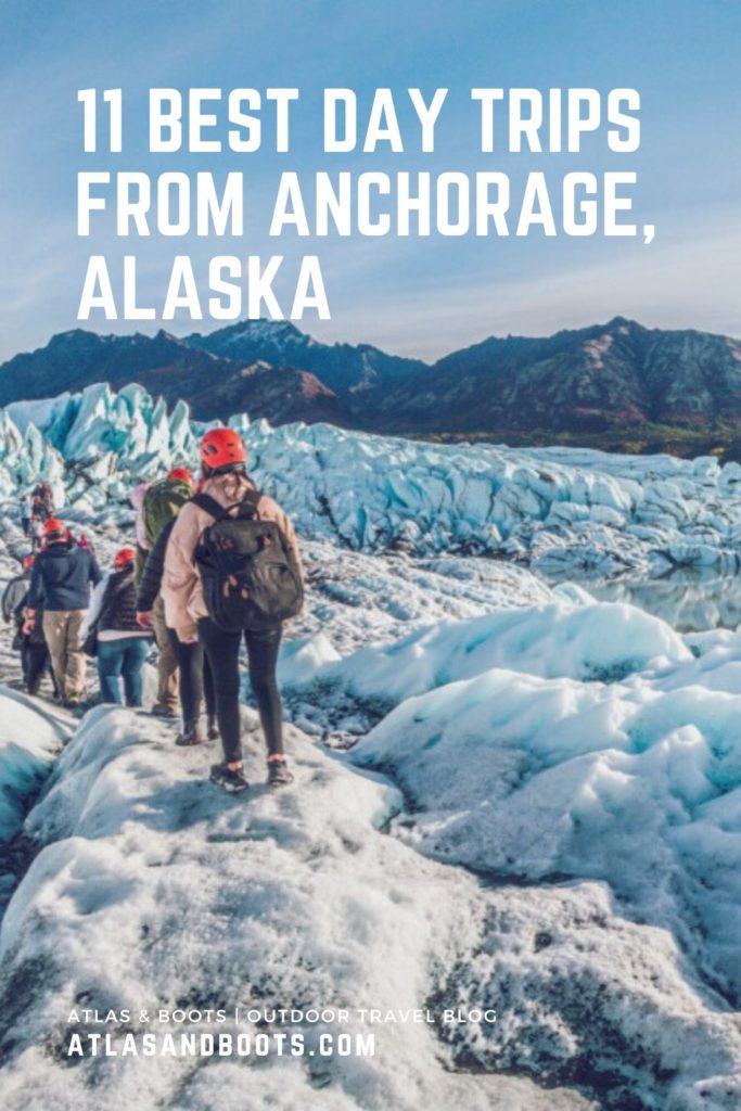 anchorage day trips Pinterest pin