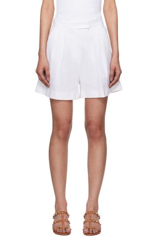 Max Mara, White Jessica Shorts