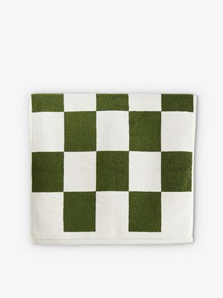 HAY, Check-Pattern Cotton Bath Mat 50cm x 90cm