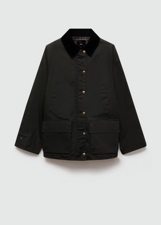 Waxed-Effect Parka