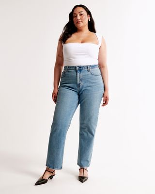 High Rise Vintage Straight Jean