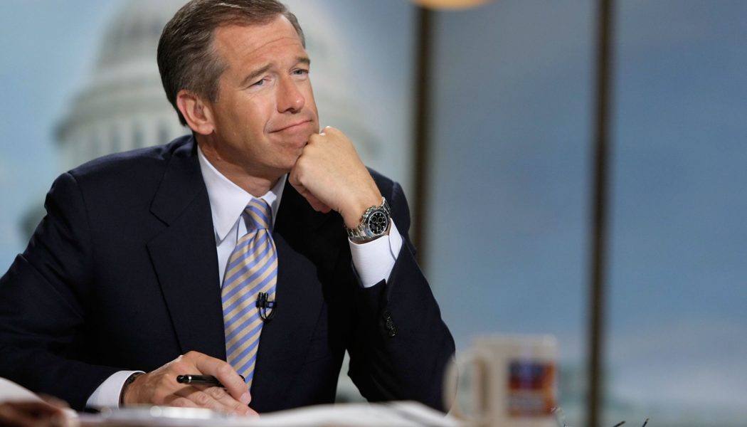 Amazon may tap Brian Williams to host an election night special