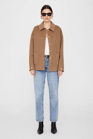 Luca Jacket - Camel Cashmere Blend