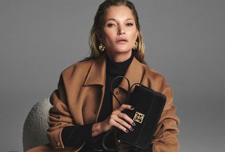 Anine Bing fall 2024 campaign featuring the Elly Bag.