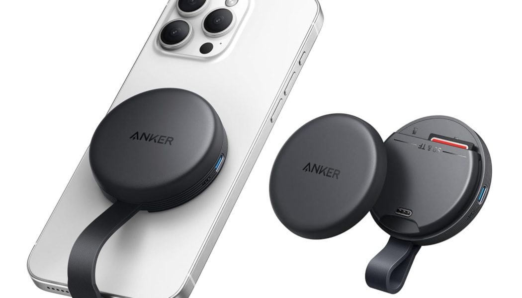 Anker’s new $35 MagSafe gadget sticks SD cards to your iPhone