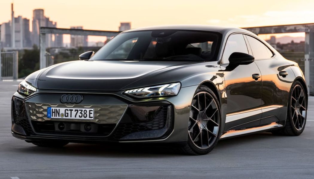 Audi Unleashes New RS E-Tron GT Performance Model