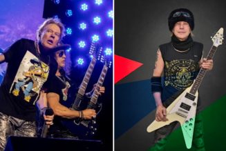 Axl Rose guests on Michael Schenker's new version of UFO's "Love to Love"