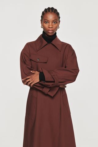 Gilda Maxi Trench Coat