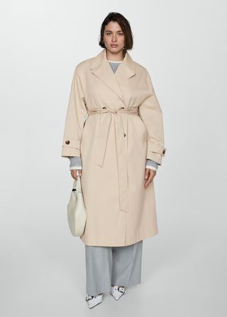 Double-Breasted Trench Coat