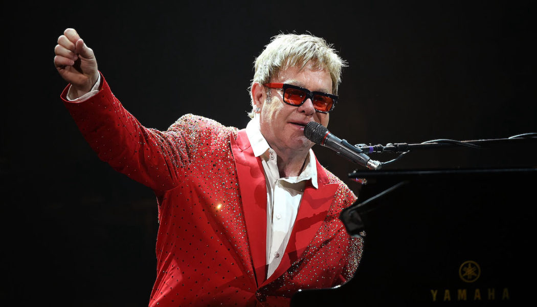 Elton John says "severe eye infection" has "left me with only limited vision in one eye"