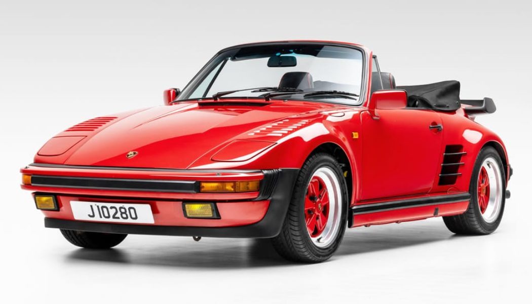 Exceptionally Maintained Porsche 911 930 Turbo Cabriolet Surfaces for Auction