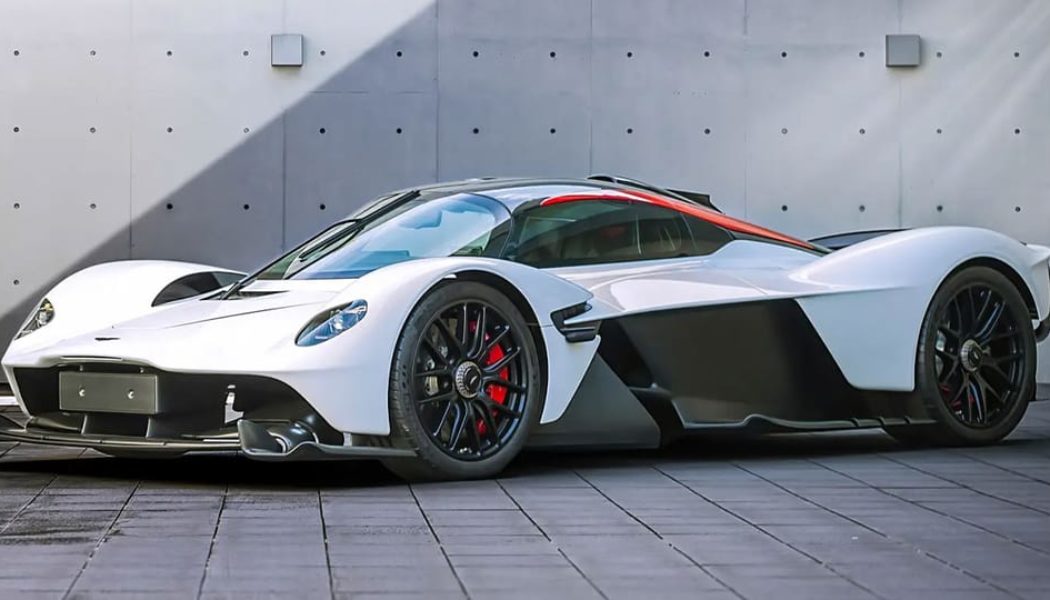 Factory-Fresh Aston Martin Valkyrie Coupé Surfaces for Auction