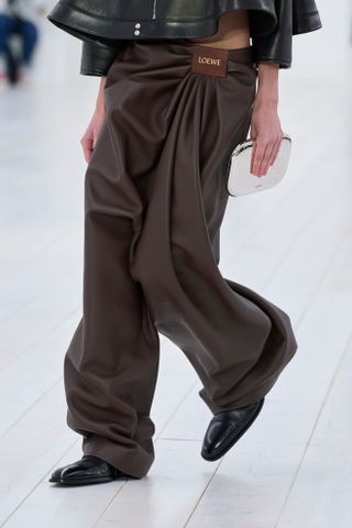 a photo from Loewe's spring 2025 runway show