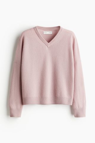 H&M, V-Neck Cashmere Sweater