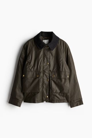 H&M, Waxed Twill Jacket