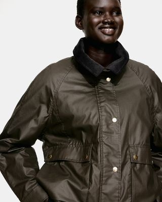 H&M, Waxed Jacket