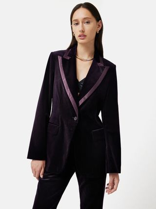 Velvet Ashby Blazer | Raisin